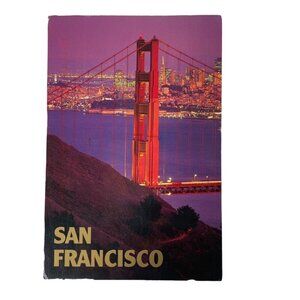 Vintage Postcard Golden Gat Bridge San Francisco California u 2001